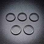 25mm to 28mm Round Base Converters ABS Plastic