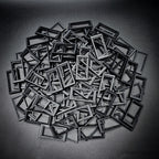 50x24mm to 60x30mm Rectangle Bases Converters ABS Plastic