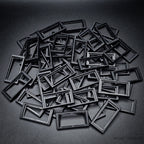 50x24mm to 60x30mm Rectangle Bases Converters ABS Plastic