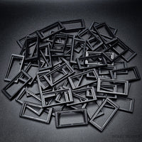 50x24mm to 60x30mm Rectangle Bases Converters ABS Plastic