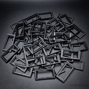 50x24mm to 60x30mm Rectangle Bases Converters ABS Plastic