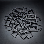 50x24mm to 60x30mm Rectangle Bases Converters ABS Plastic