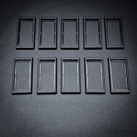 50x24mm to 60x30mm Rectangle Bases Converters ABS Plastic