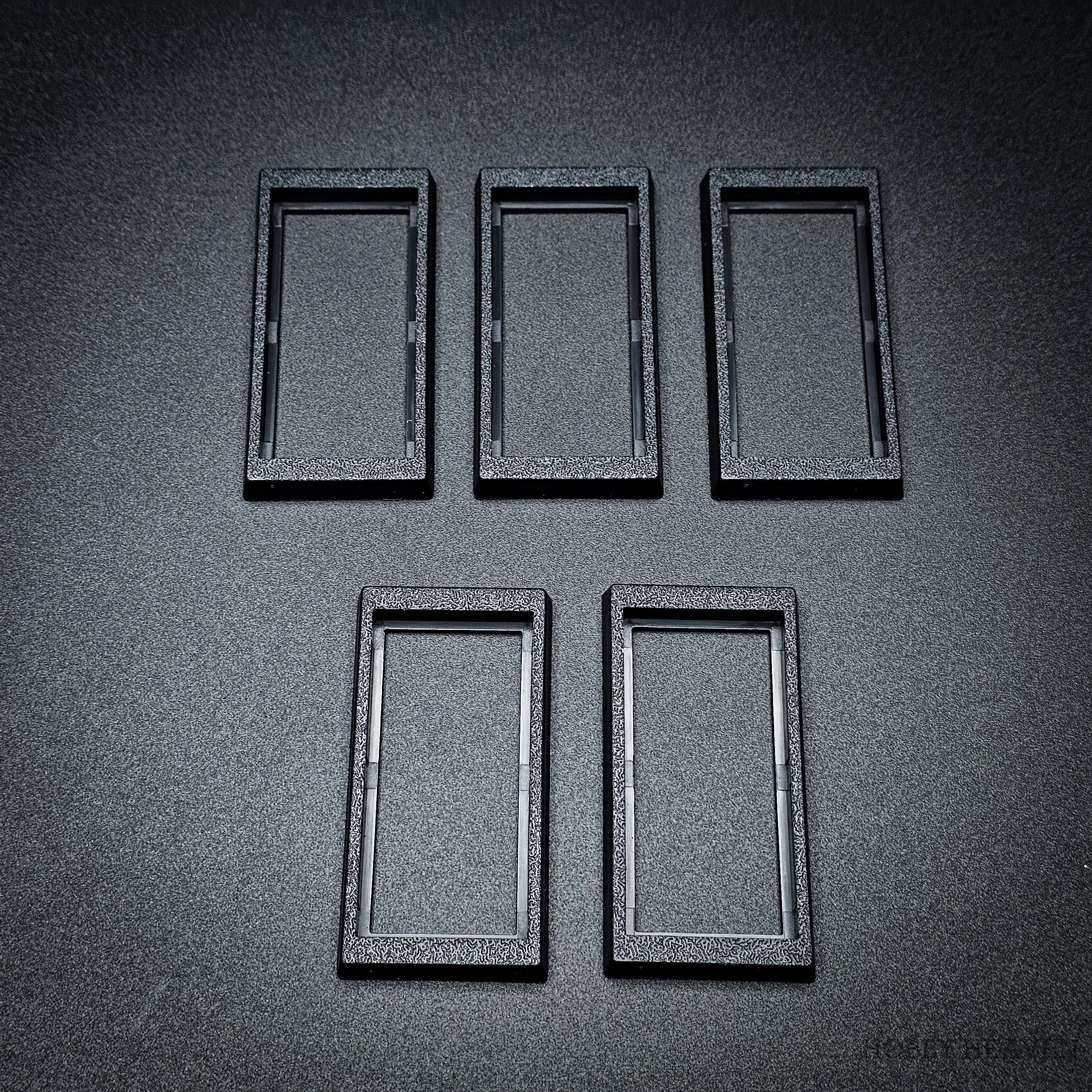 50x24mm to 60x30mm Rectangle Bases Converters ABS Plastic