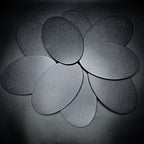 170x105mm Oval Plain Plastic Bases