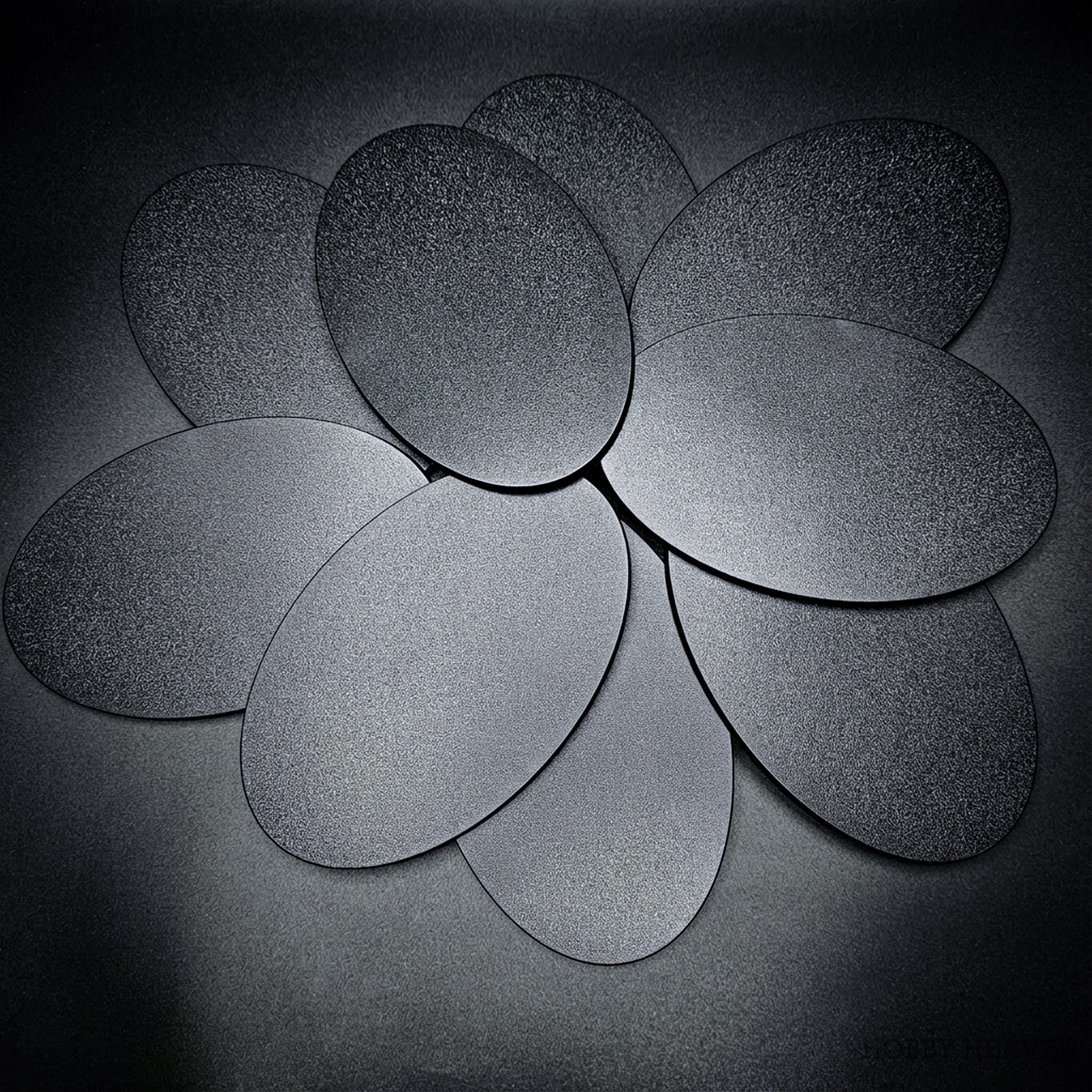 170x105mm Oval Plain Plastic Bases