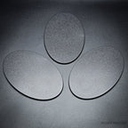 170x105mm Oval Plain Plastic Bases
