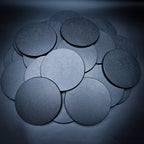 130mm Round Plain Plastic Bases