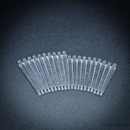 60mm Round Flying Bases – Clear Plastic Stands for Sci-Fi & Fantasy Wargaming Miniatures