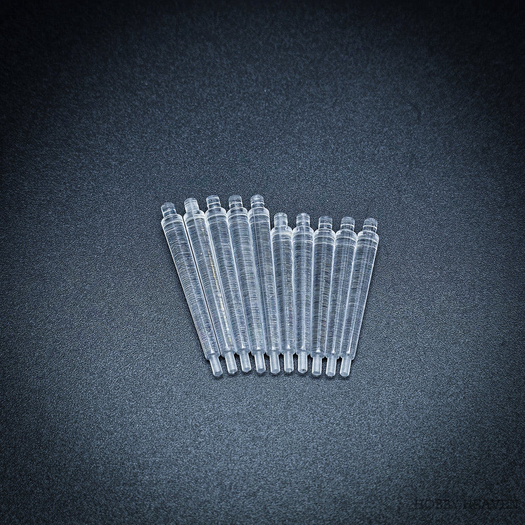 60mm Round Flying Bases – Clear Plastic Stands for Sci-Fi & Fantasy Wargaming Miniatures