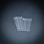 60mm Round Flying Bases – Clear Plastic Stands for Sci-Fi & Fantasy Wargaming Miniatures