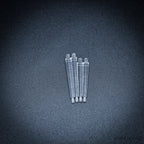60mm Round Flying Bases – Clear Plastic Stands for Sci-Fi & Fantasy Wargaming Miniatures