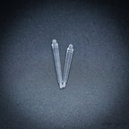 60mm Round Flying Bases – Clear Plastic Stands for Sci-Fi & Fantasy Wargaming Miniatures