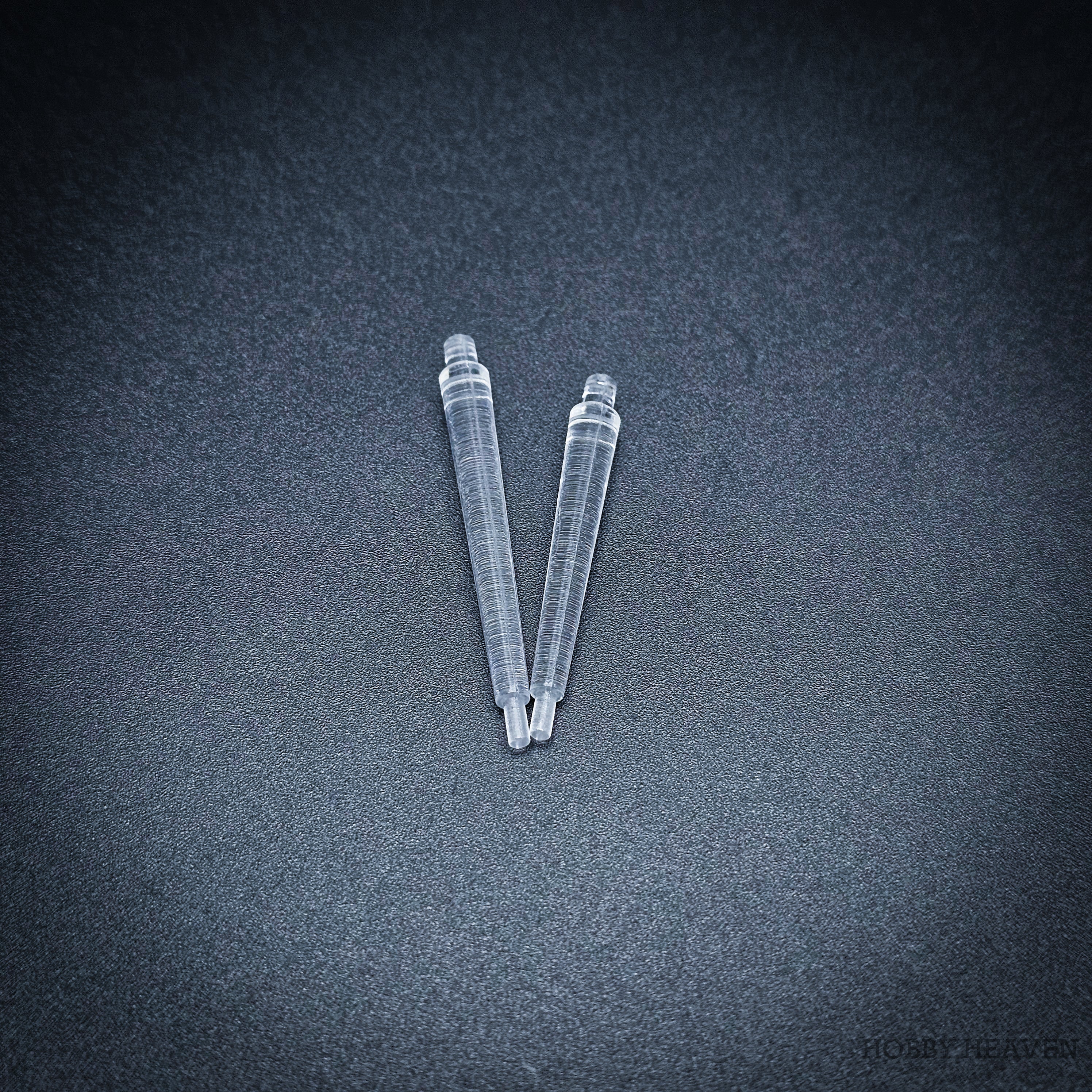 60mm Round Flying Bases – Clear Plastic Stands for Sci-Fi & Fantasy Wargaming Miniatures