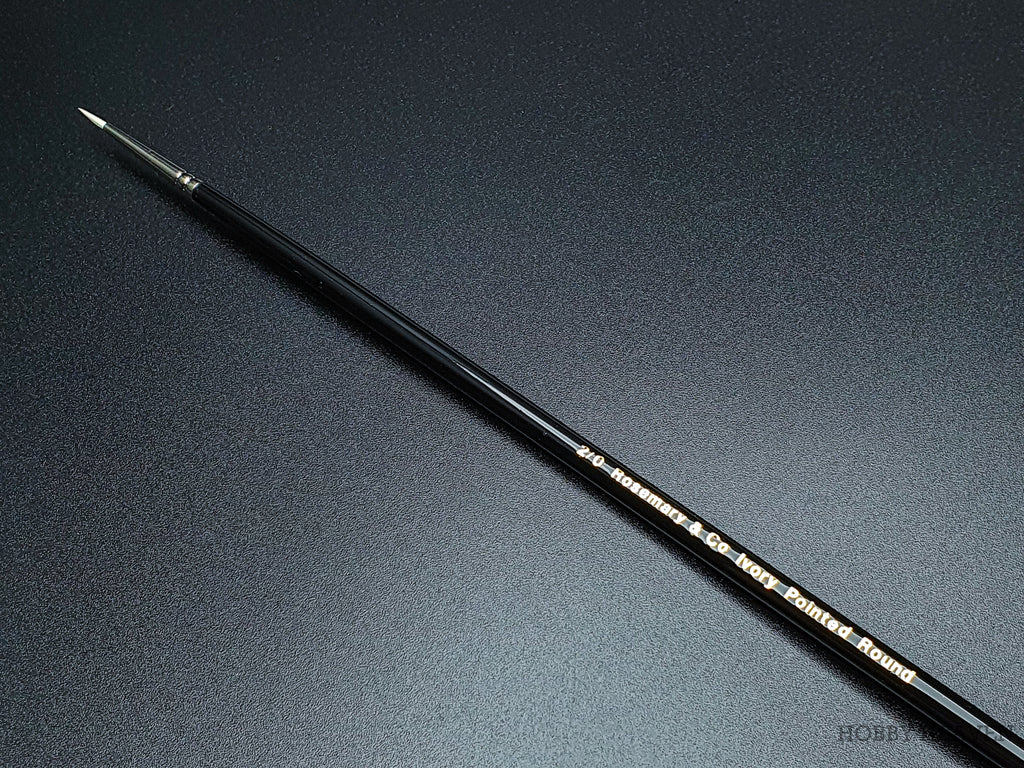 Rosemary & Co Ivory Pointed Round — Synthetic Round