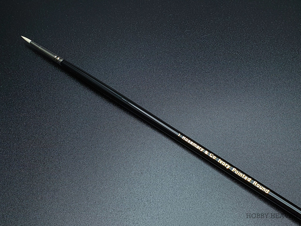 Rosemary & Co Ivory Pointed Round — Synthetic Round