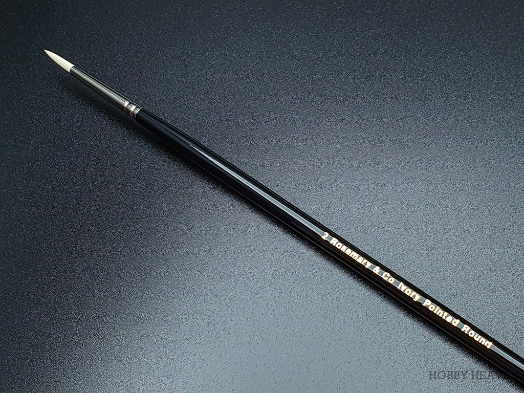Rosemary & Co Ivory Pointed Round — Synthetic Round
