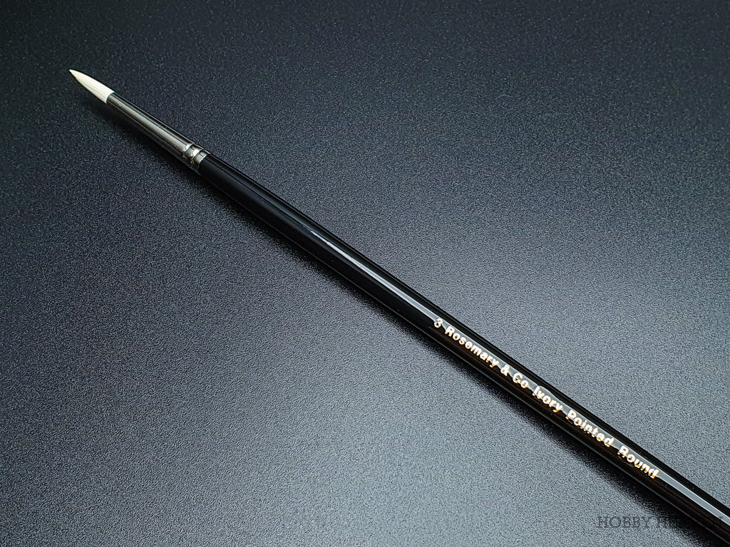 Rosemary & Co Ivory Pointed Round — Synthetic Round