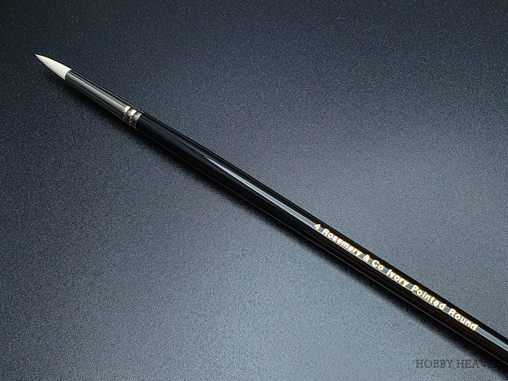 Rosemary & Co Ivory Pointed Round — Synthetic Round
