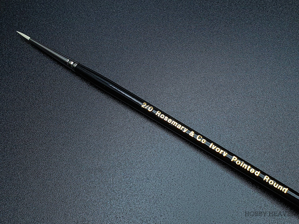 Rosemary & Co Ivory Pointed Round — Synthetic Round