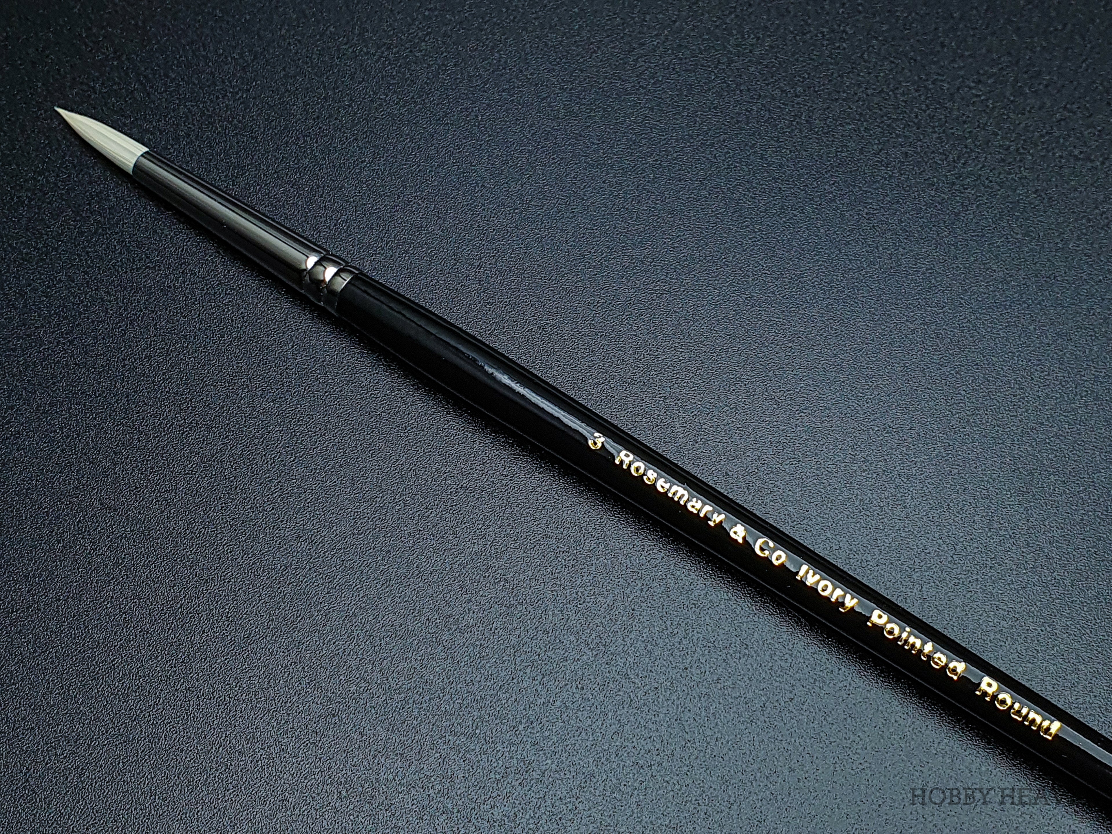Rosemary & Co Ivory Pointed Round — Synthetic Round
