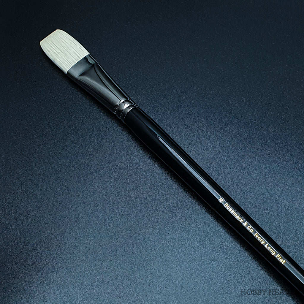 Rosemary & Co Ivory Long Flat — Synthetic Flat