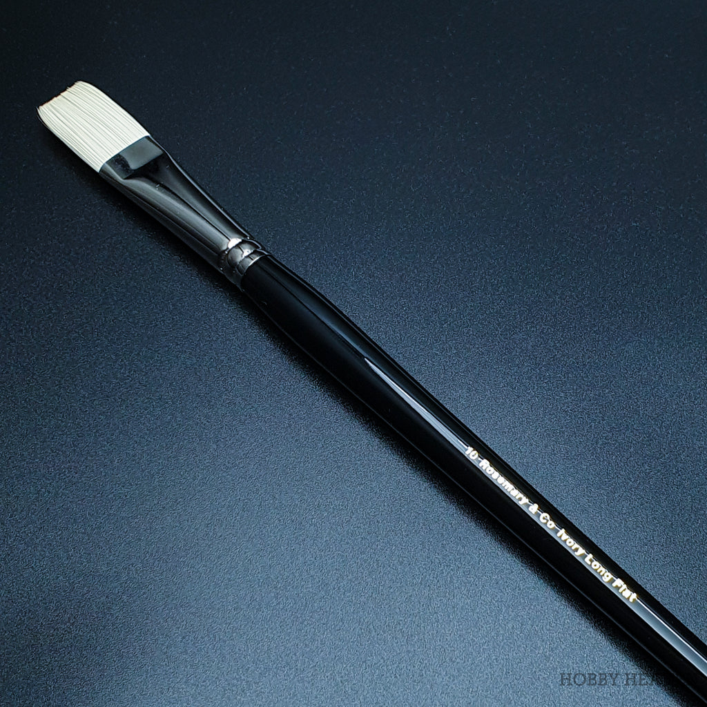 Rosemary & Co Ivory Long Flat — Synthetic Flat