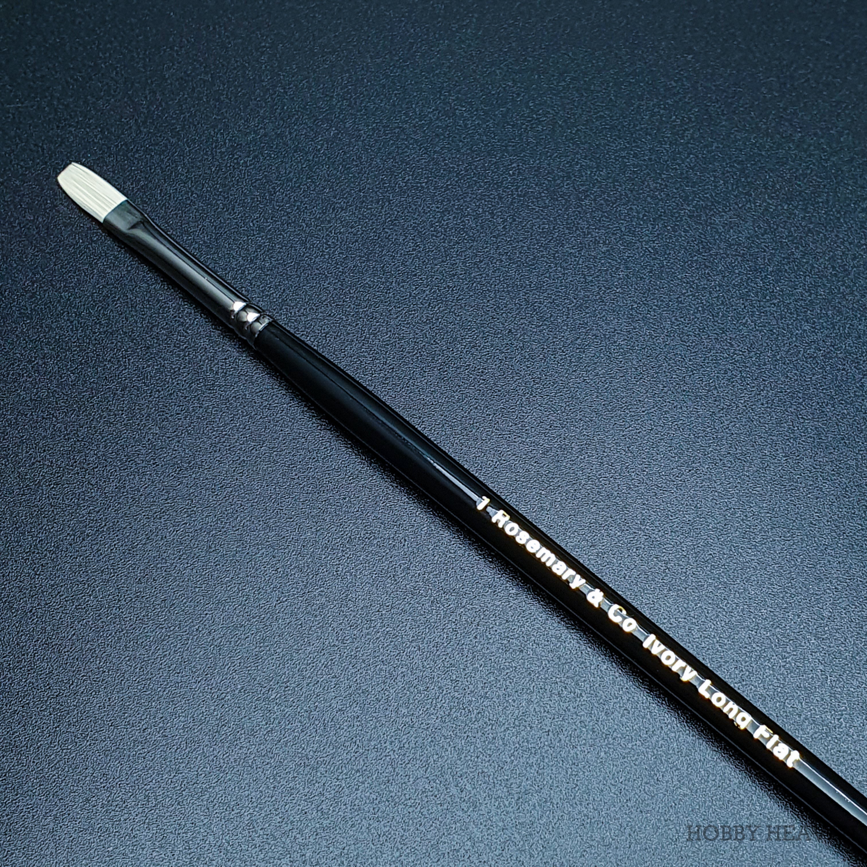 Rosemary & Co Ivory Long Flat — Synthetic Flat