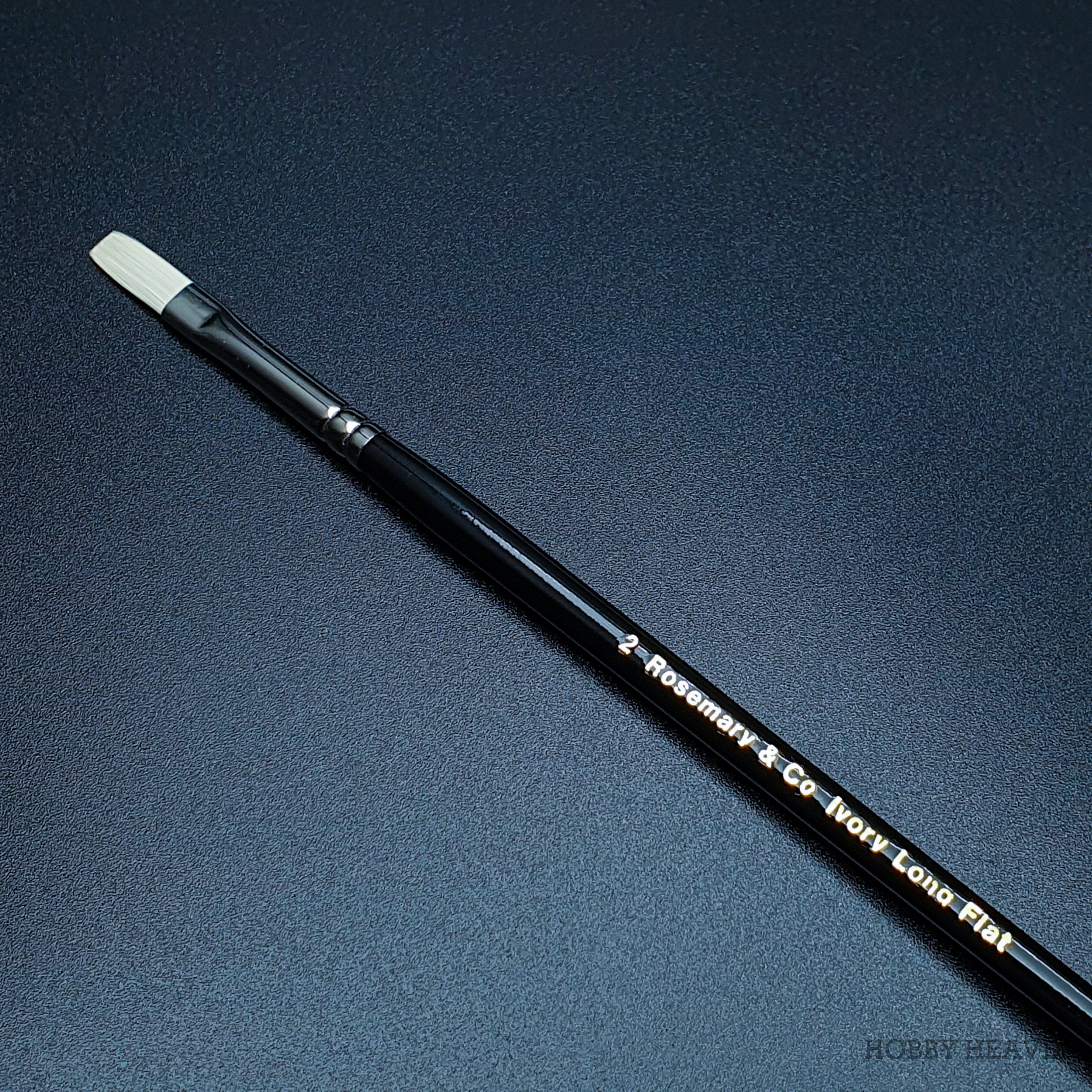 Rosemary & Co Ivory Long Flat — Synthetic Flat