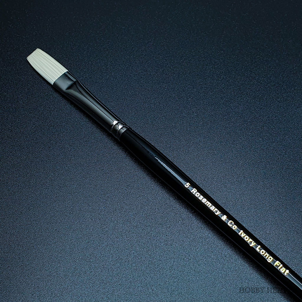 Rosemary & Co Ivory Long Flat — Synthetic Flat