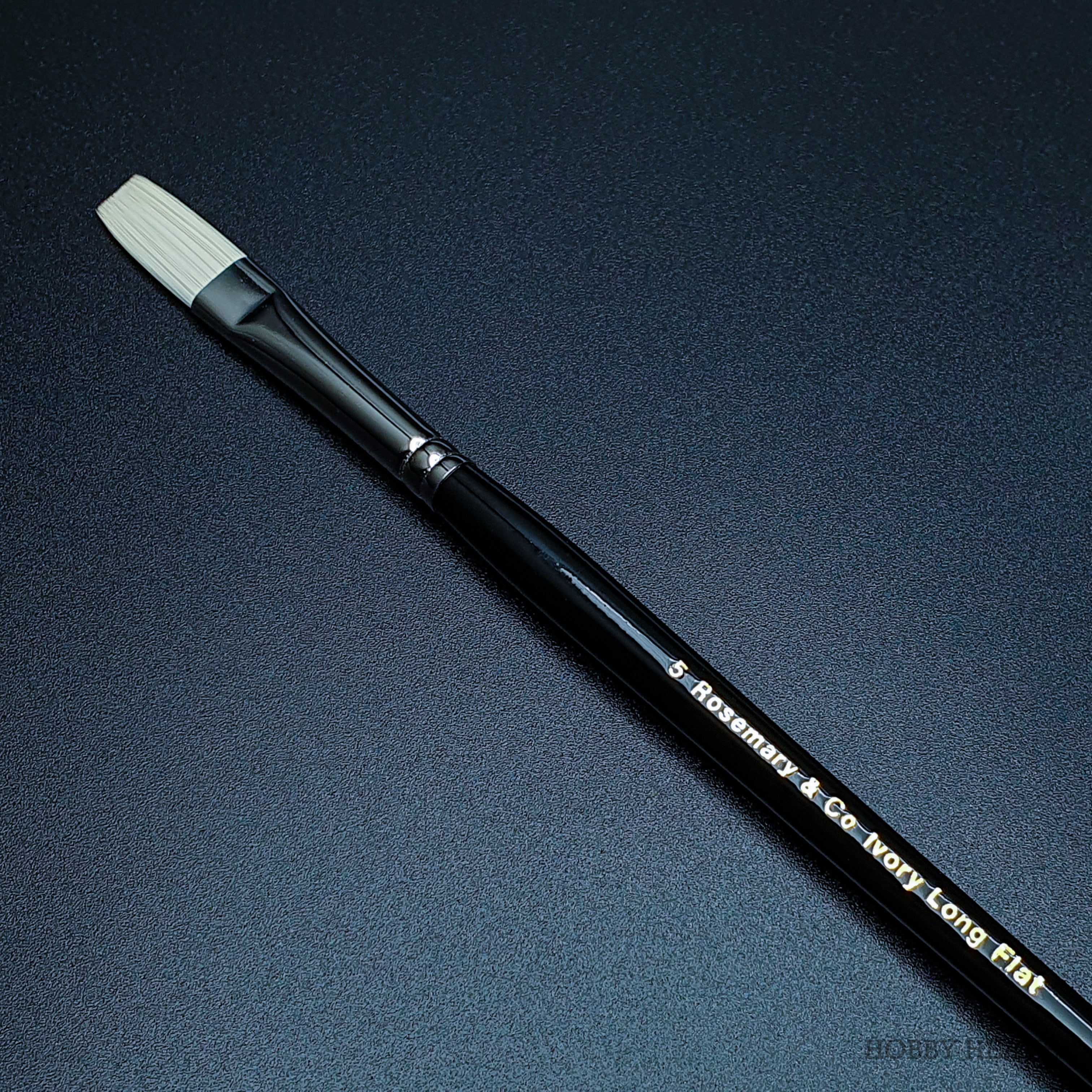 Rosemary & Co Ivory Long Flat — Synthetic Flat
