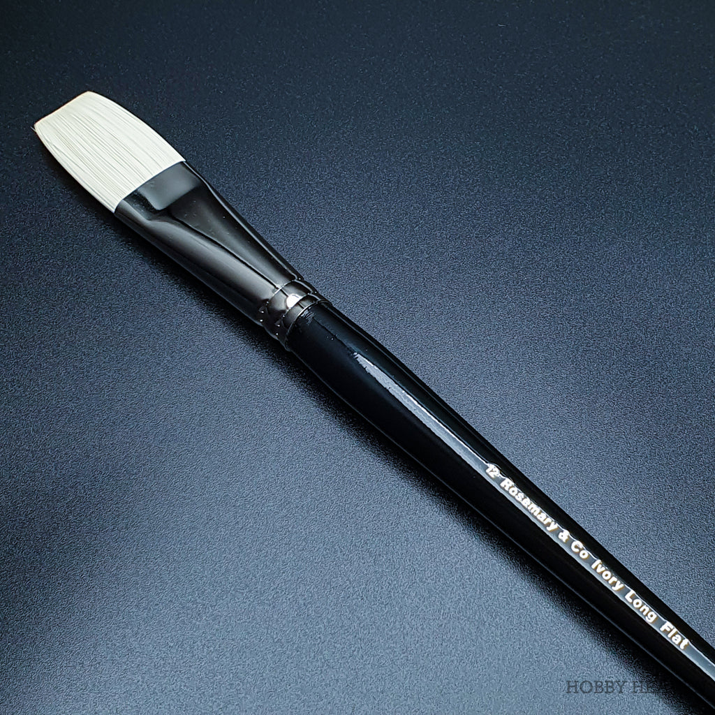 Rosemary & Co Ivory Long Flat — Synthetic Flat