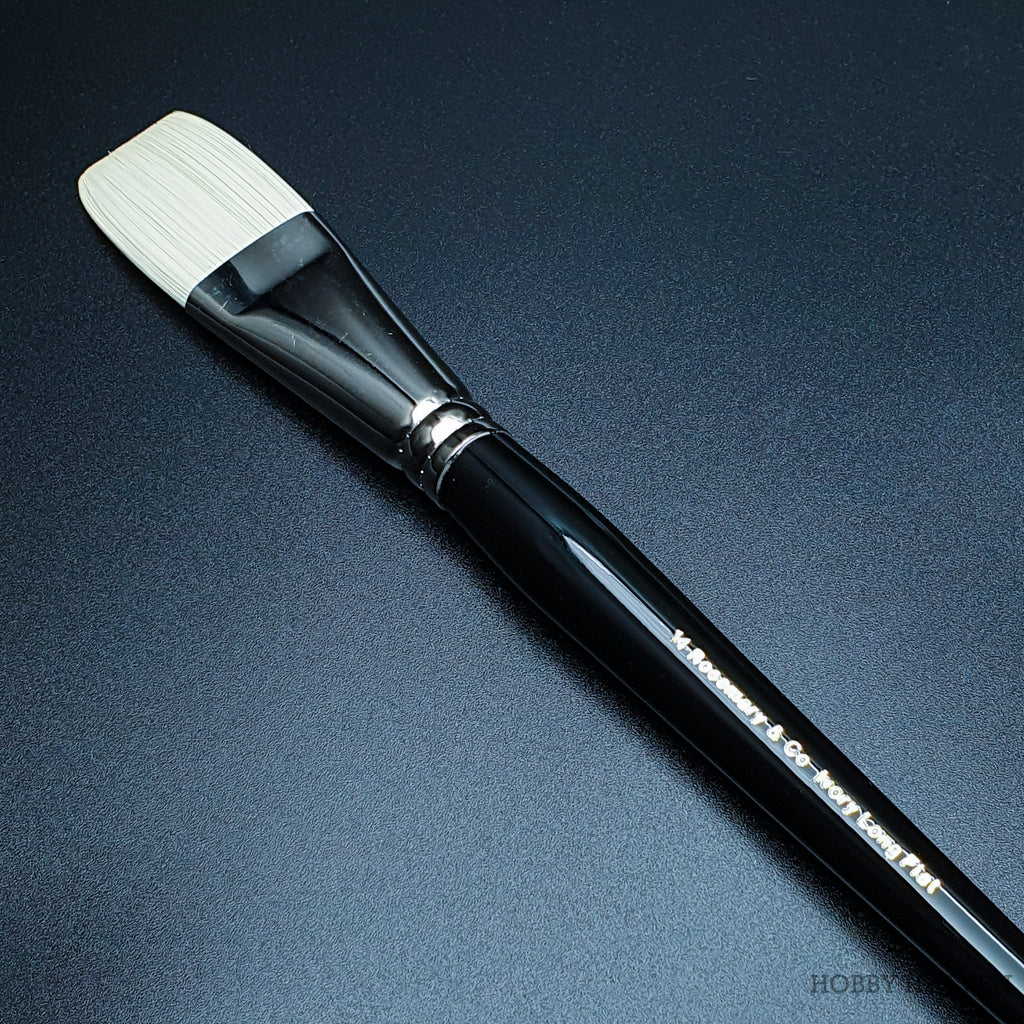 Rosemary & Co Ivory Long Flat — Synthetic Flat