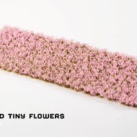Gamers Grass Pink Orchid Tiny Flowers sheet with 370 tufts for miniatures and dioramas