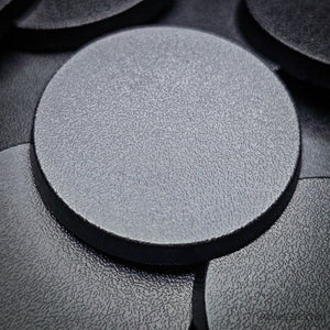 40mm ABS plastic round bases for wargaming