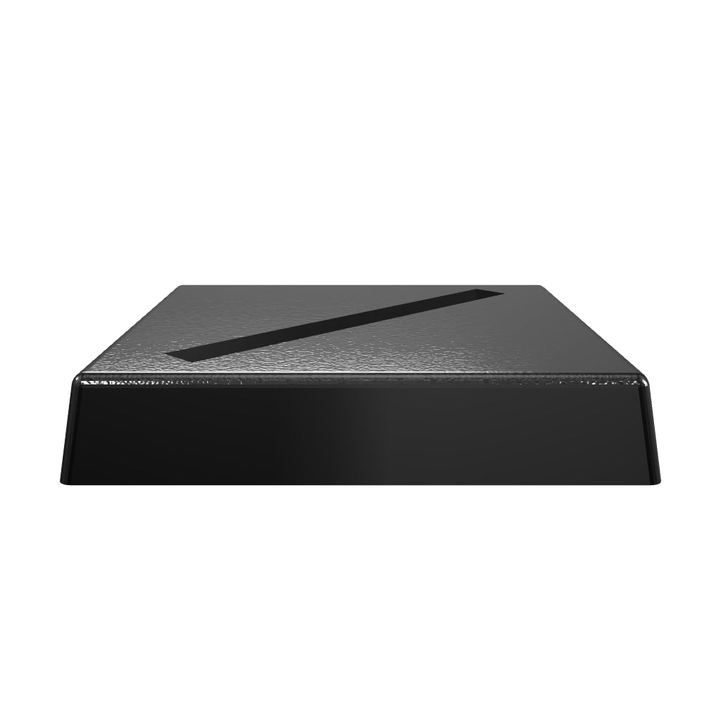 20mm Square Slotted Plastic Bases