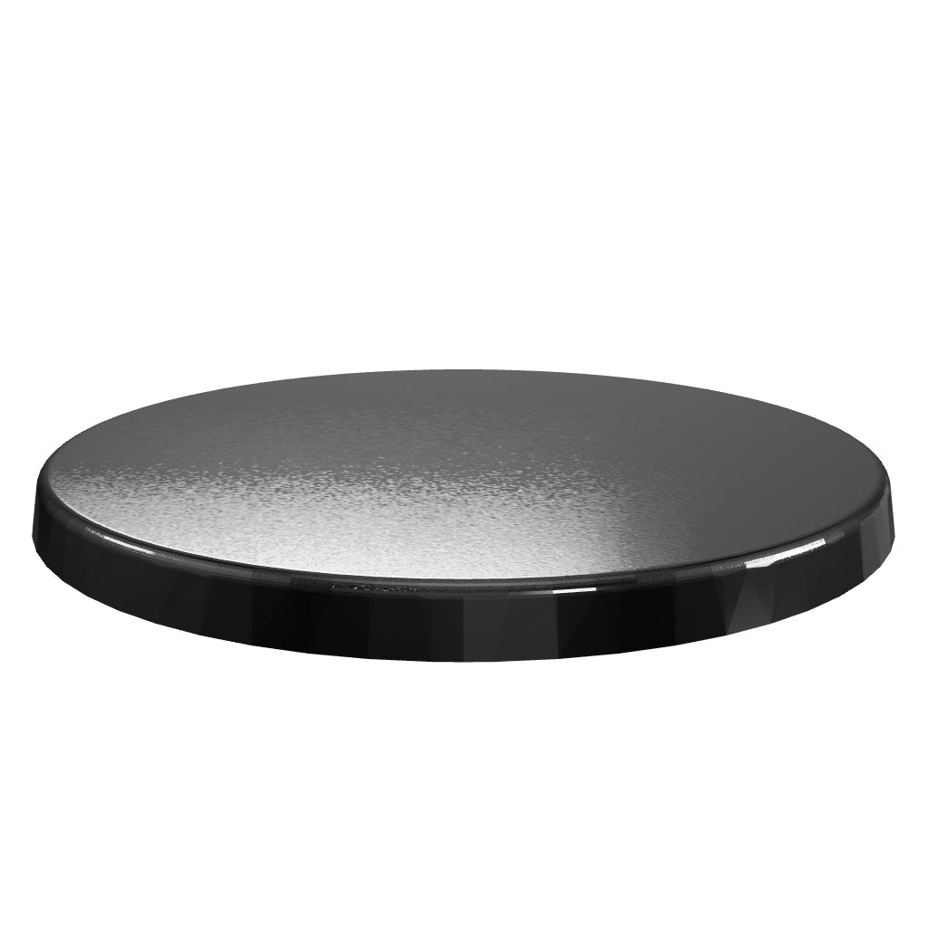 Extended reality render of a 60mm round base, showcasing 3D model with interactive features