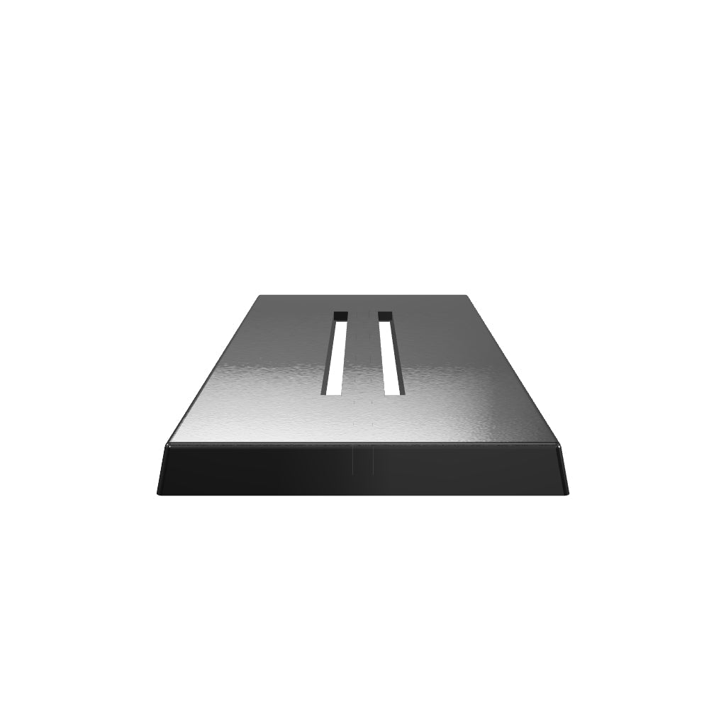 60x30mm Rectangle Slotted Plastic Bases