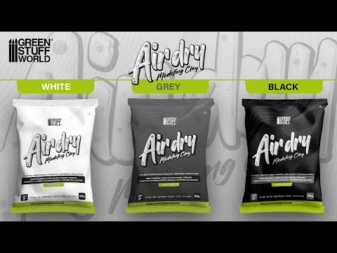 Green Stuff World's own video introducing Air Dry Foam Clay