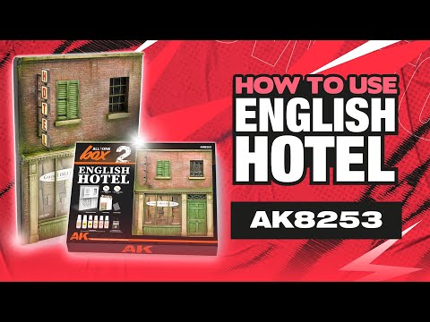 AK Interactive's own step-by-step video for the All In One set English Hotel