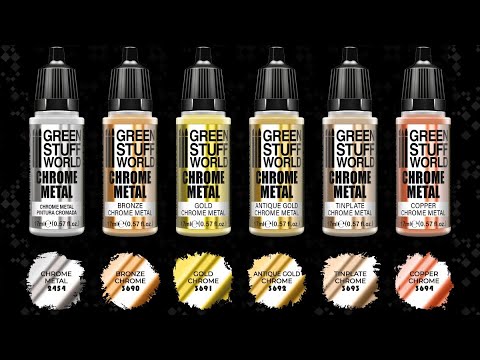 Green Stuff World's own video: Creative : Enter the experience of authentic chrome-plated metals