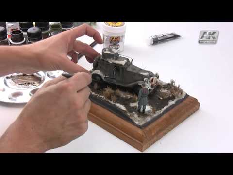 AK Interactive's own video: Ak016 fresh mud
