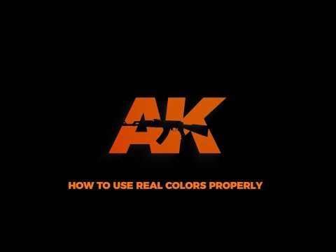 AK Interactive's own video: how to use Real Colors properly