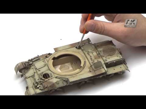 AK Interactive's own video: Ak025 fuel stains