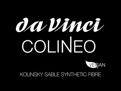da Vinci's own video: Da vinci colineo kolinsky sable synthetic fibre - made in germany