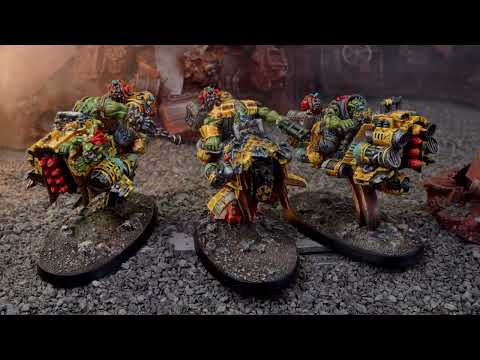 Kromlech's own video: Orktober 2023 - Orc Deffbikes