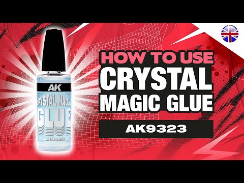 AK Interactive's own video: how to use Crystal Magic Glue (AK9323)