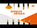 AK Interactive's own video: Effects & details brushes