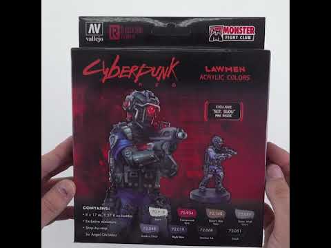 Vallejo's own video for the Lawmen set, ref. 72.308, and its Sgt. Suou miniature