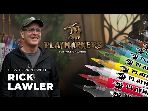 AK Interactive's own video: TUTORIAL, PLAYMARKERS, The easiest and fastest way to paint and add color to your miniatures.